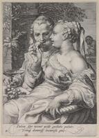 KG 02157
<br/>
De smaak
<br/>
<em>Saenredam, Jan (ca. 1565/1566-1607)</em>